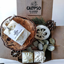 Charger l'image dans la galerie, COFFRET CADEAU - BOX CHEVEUX et CORPS - Body and hair kit - Calypso Éco-savonnerie