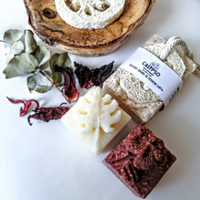 Charger l'image dans la galerie, COFFRET LUFFA - HIBISCUS ET COCO - Calypso Éco-savonnerie