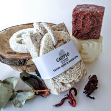 Charger l'image dans la galerie, COFFRET LUFFA - HIBISCUS ET COCO - Calypso Éco-savonnerie