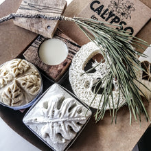 Charger l'image dans la galerie, COFFRET POUR HOMME - SOINS DU CORPS - Calypso Éco-savonnerie