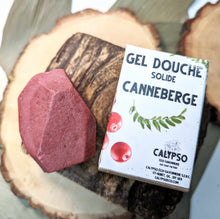 Charger l'image dans la galerie, GEL DOUCHE exfoliant à la canneberge - cranberry shower gel bar
