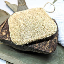 Charger l'image dans la galerie, Éponge à récurer en luffa carrée - Square Luffa Sponge
