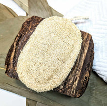 Charger l'image dans la galerie, Éponge à récurer en Luffa ovale - Natural kitchen Loufah sponge
