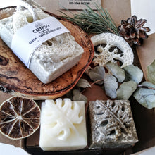 Charger l'image dans la galerie, COFFRET LUFFA - EUCALYPTUS - Calypso Éco-savonnerie
