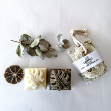 Charger l'image dans la galerie, COFFRET LUFFA - EUCALYPTUS - Calypso Éco-savonnerie
