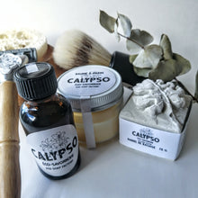 Charger l'image dans la galerie, COFFRET CADEAU - BOX SOINS DE LA BARBE - beard care kit - Calypso Éco-savonnerie
