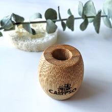 Charger l'image dans la galerie, SUPPORT EN BAMBOU pour brosse à dent - Ecofriendly Bamboo toothbrush holder - Calypso Éco-savonnerie
