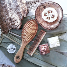 Charger l'image dans la galerie, Ensemble BEAUTÉ CHEVEUX Calypso - kit de départ zéro déchet - zero waste hair beauty box - Calypso Éco-savonnerie
