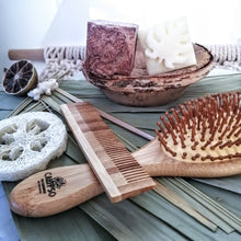 Charger l'image dans la galerie, Ensemble BEAUTÉ CHEVEUX Calypso - kit de départ zéro déchet - zero waste hair beauty box - Calypso Éco-savonnerie
