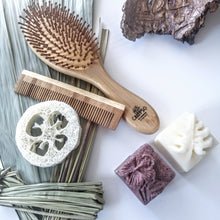 Charger l'image dans la galerie, Ensemble BEAUTÉ CHEVEUX Calypso - kit de départ zéro déchet - zero waste hair beauty box - Calypso Éco-savonnerie

