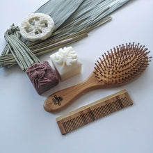 Charger l'image dans la galerie, Ensemble BEAUTÉ CHEVEUX Calypso - kit de départ zéro déchet - zero waste hair beauty box - Calypso Éco-savonnerie
