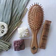 Charger l'image dans la galerie, Ensemble BEAUTÉ CHEVEUX Calypso - kit de départ zéro déchet - zero waste hair beauty box - Calypso Éco-savonnerie
