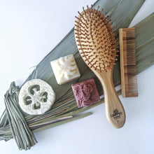 Charger l'image dans la galerie, Ensemble BEAUTÉ CHEVEUX Calypso - kit de départ zéro déchet - zero waste hair beauty box - Calypso Éco-savonnerie

