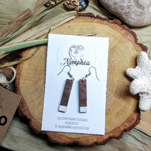 Charger l'image dans la galerie, DUO BOUCLES D'OREILLE ÉCOLOGIQUES et PORTE-BIJOUX upcyclé en coquille d'huître

